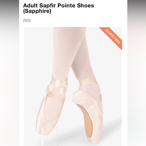 Russian Pointe Shoes Russian Pointe Adult Sapfir Pointe Shoes